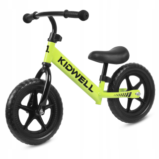 Kidwell Rebel 12" balančný bicykel, zelený